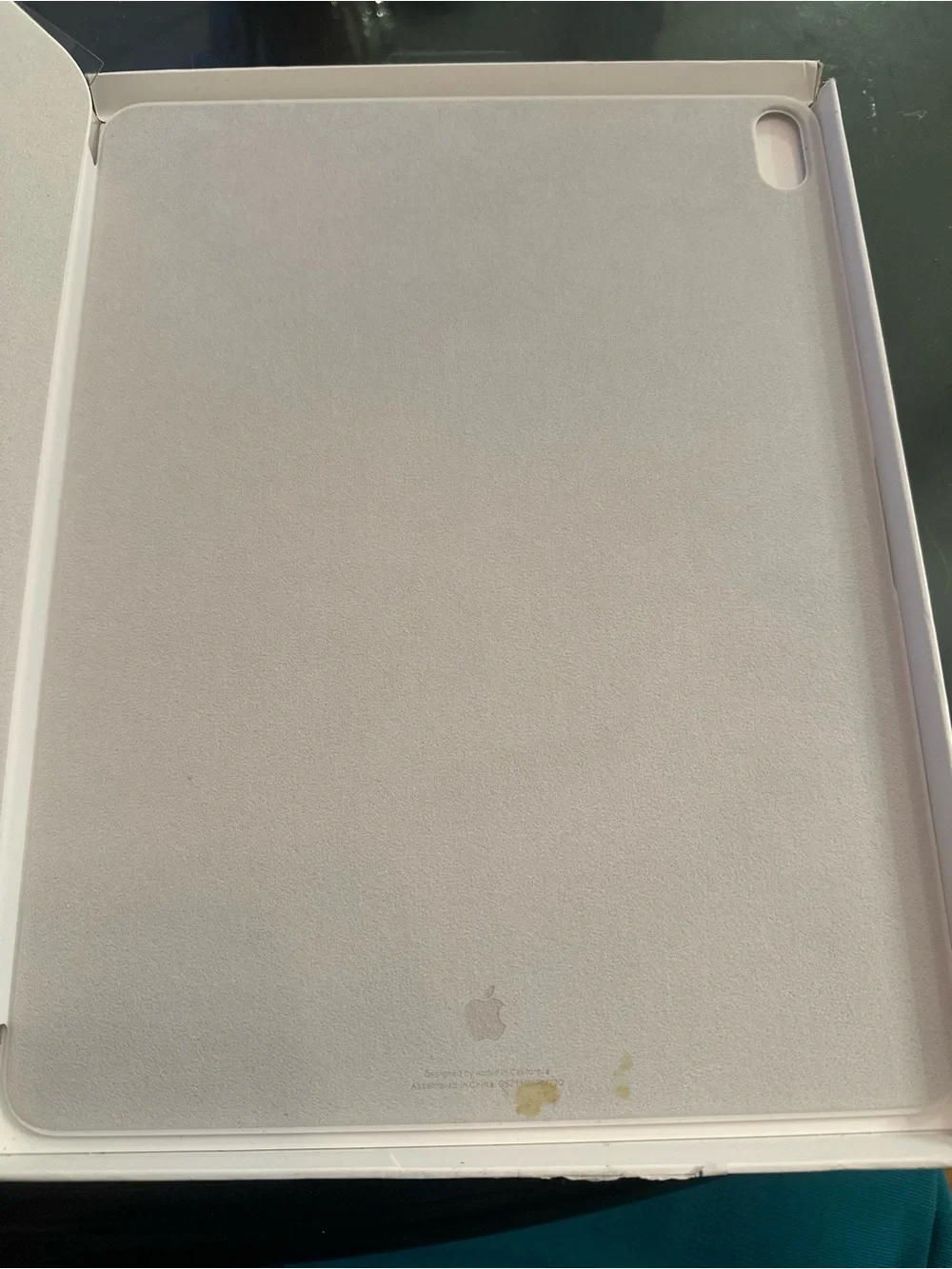 Apple iPad Pro 12.9 3rd Gen Smart Folio Case White Flaw